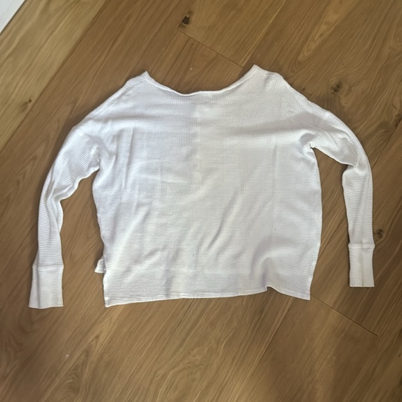 White Henley T-Shirt  from Offline by Aerie - Picture 2 of 4